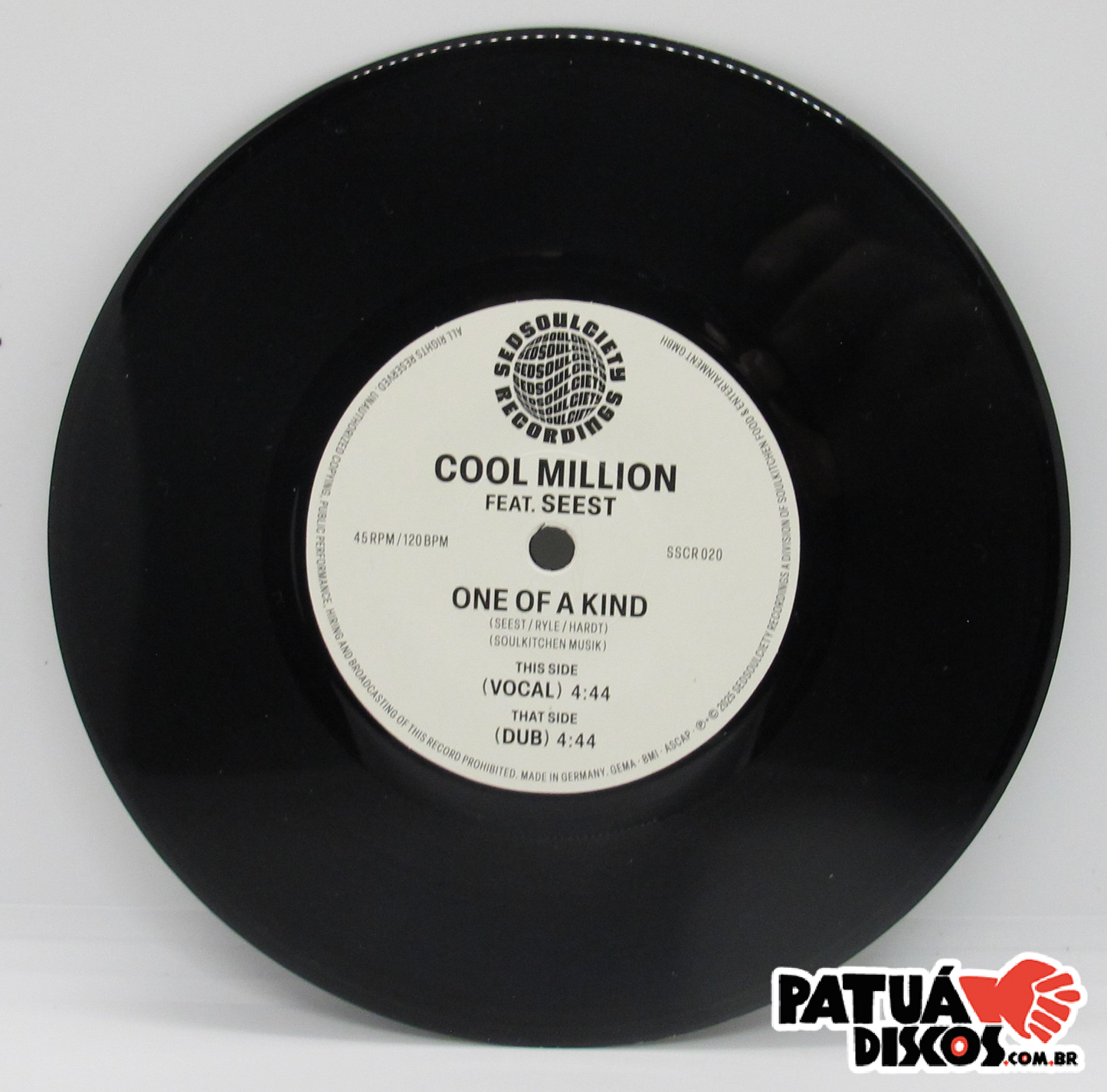 Cool Million Feat. Seest - One Of A Kind - 7"