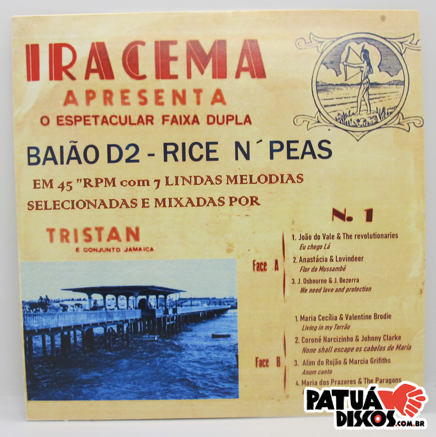 Tristan E Conjunto Jamaica - Iracema Apresenta o Espetacular Faixa Dupla - 10"