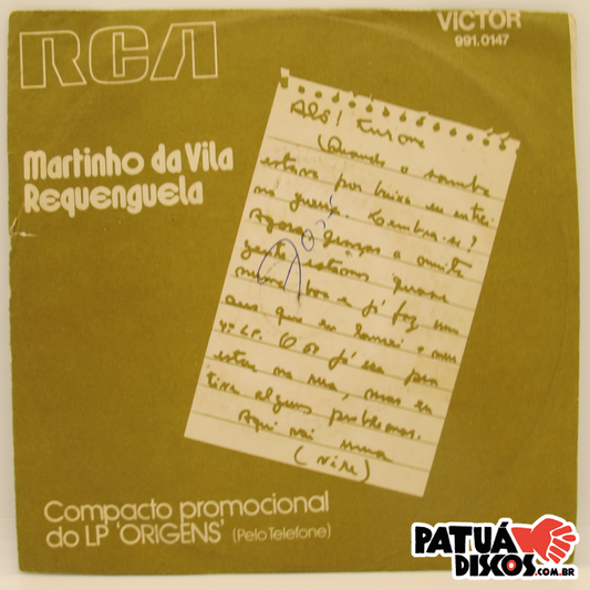 Martinho Da Vila - Requenguela - 7"