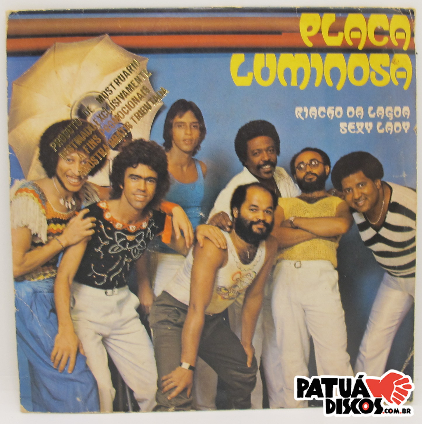 Placa Luminosa - Sexy Lady - 7"