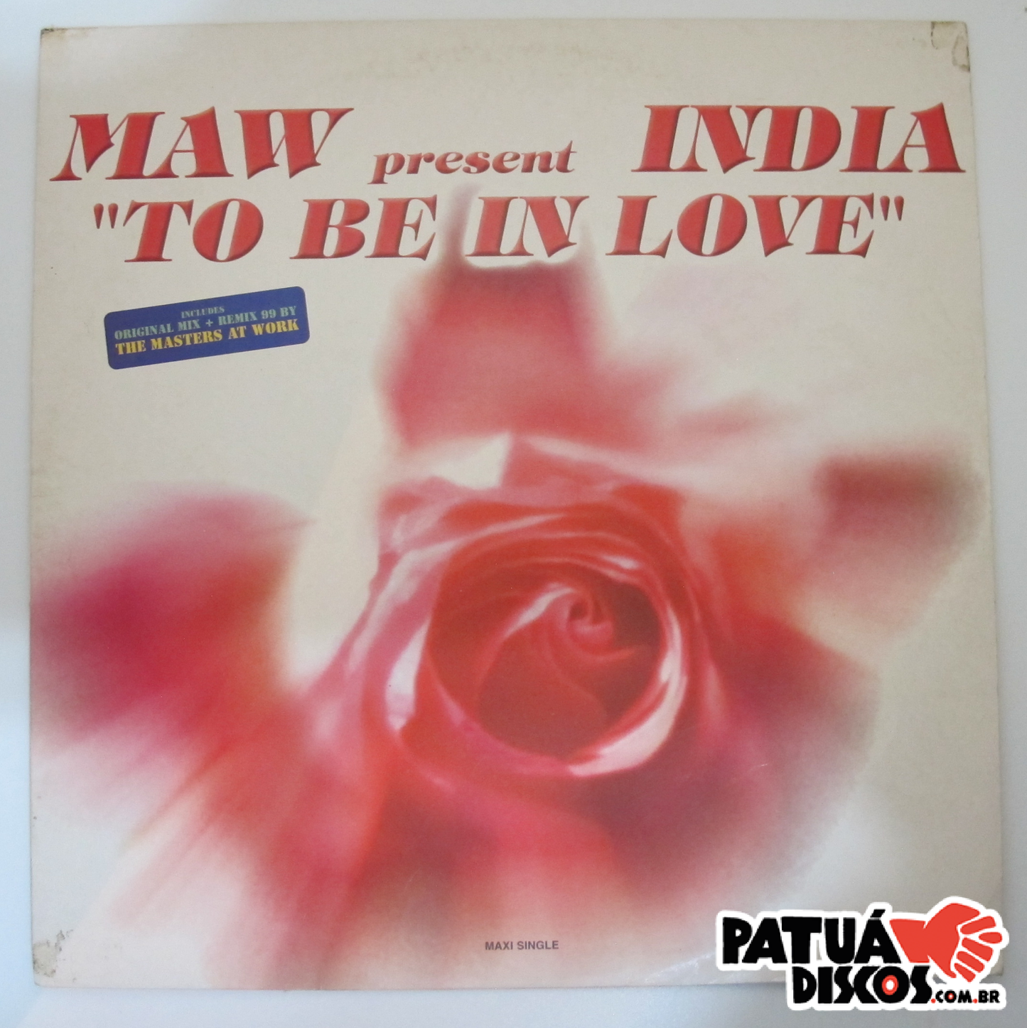 MAW Present India - To Be In Love - 12"