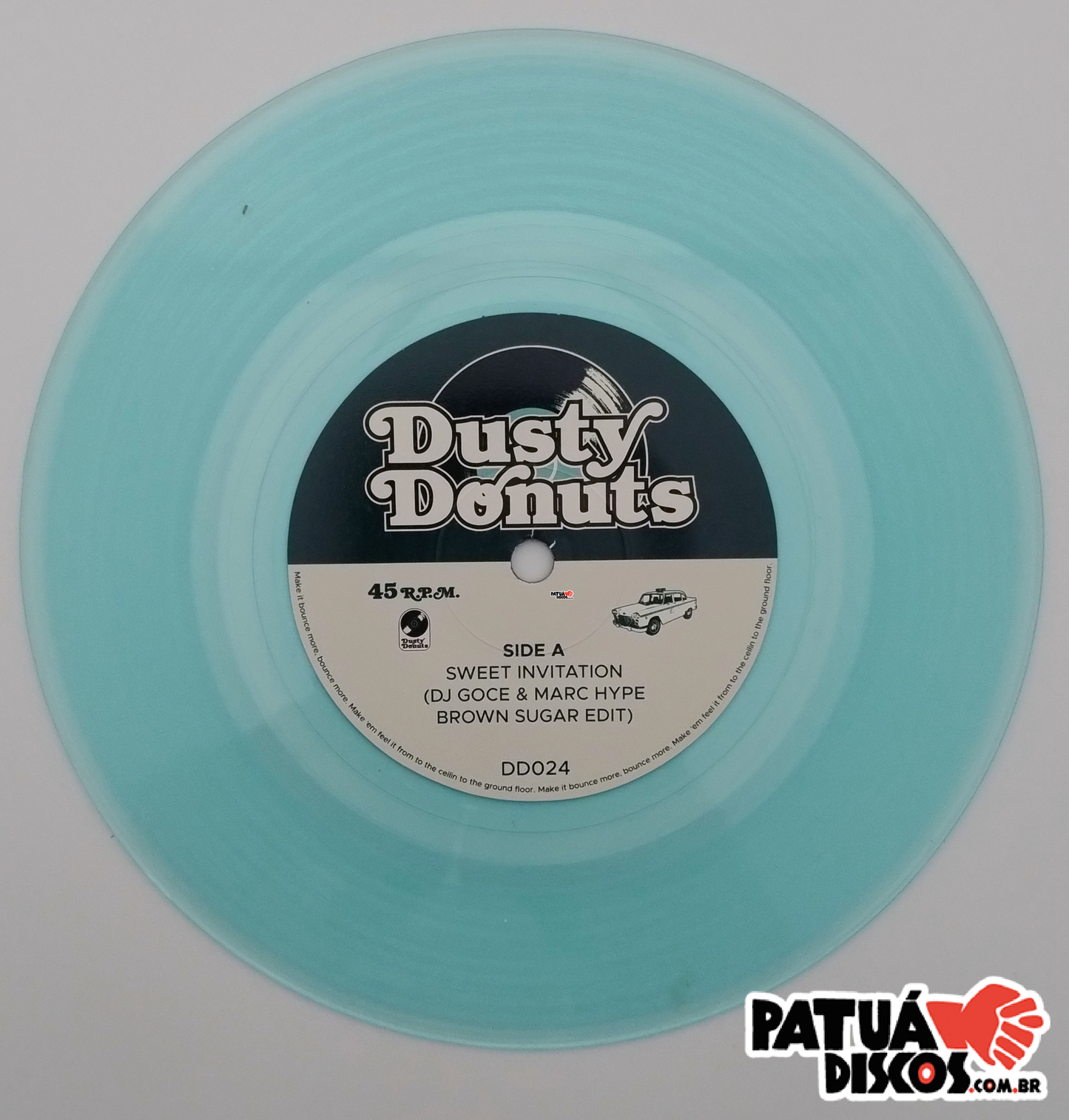 DJ Goce, Marc Hype, DJ Chvare, The Dusty Donuts Family - Sweet Invitation/Cosmic Conversations - 7"