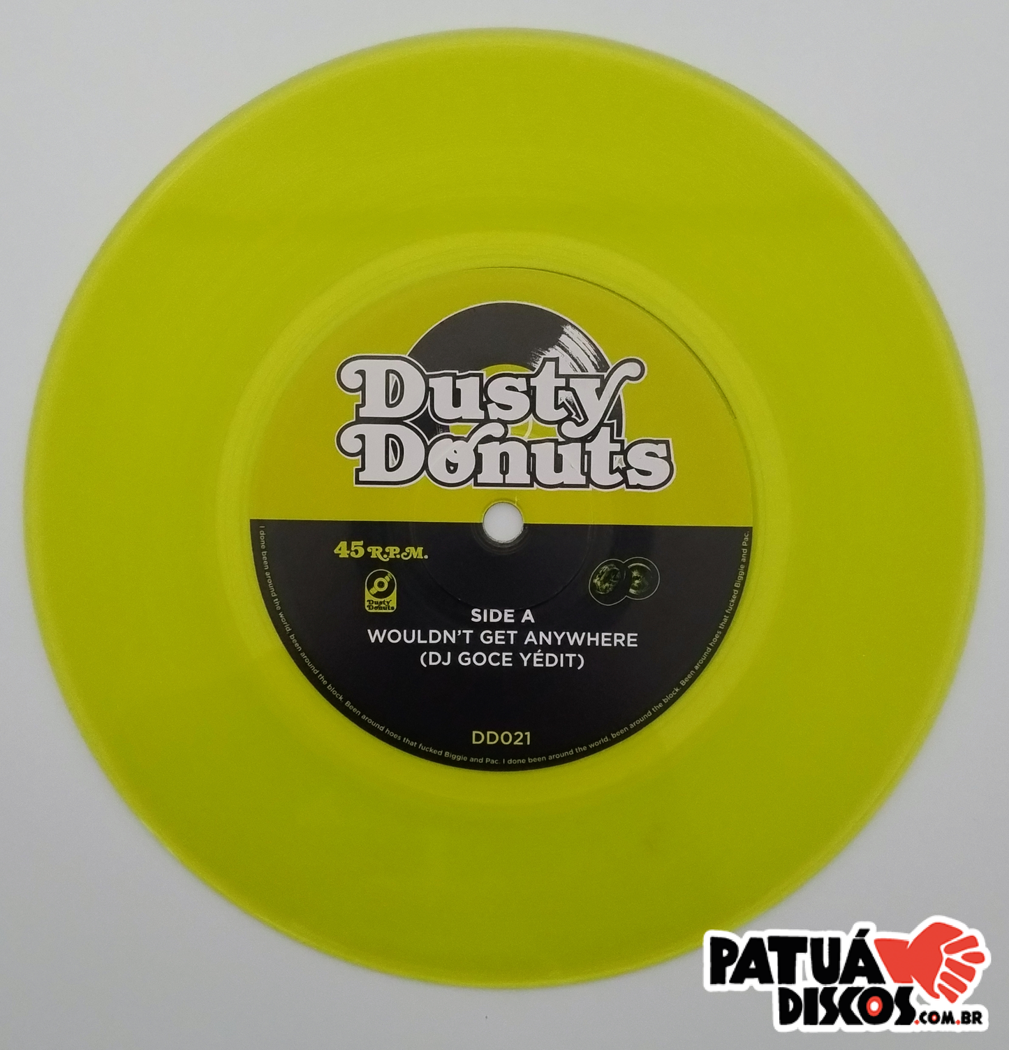 DJ Goce - Wouldn't Get Anywhere/All These Problems - 7"