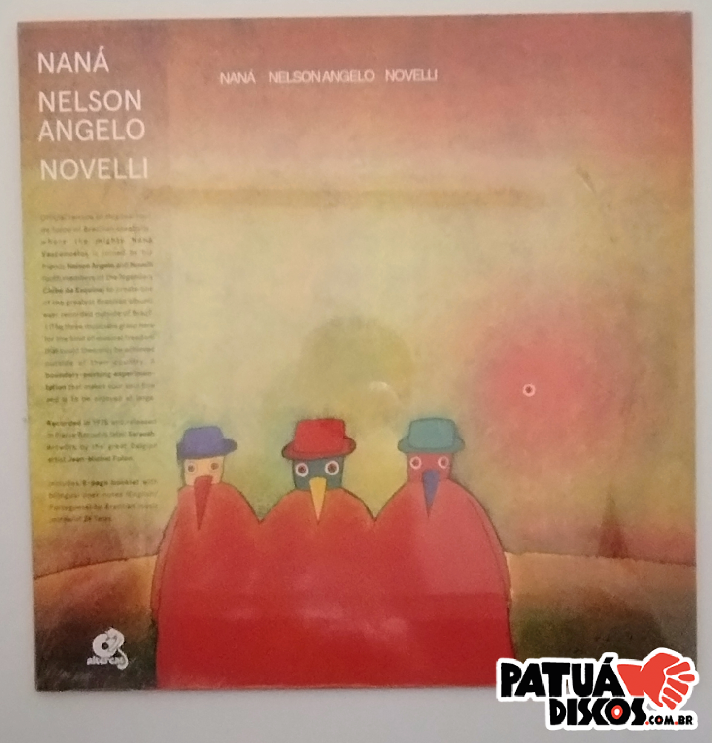 Naná, Nelson Angelo, Novelli - Naná Nelson Angelo Novelli - LP