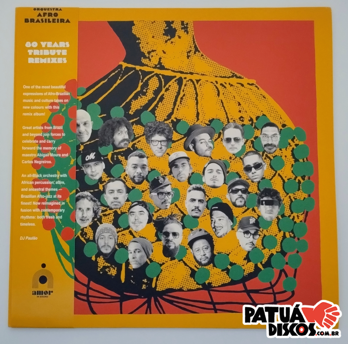 Orquestra Afro Brasileira - 80 Years Tribute Remixes - LP