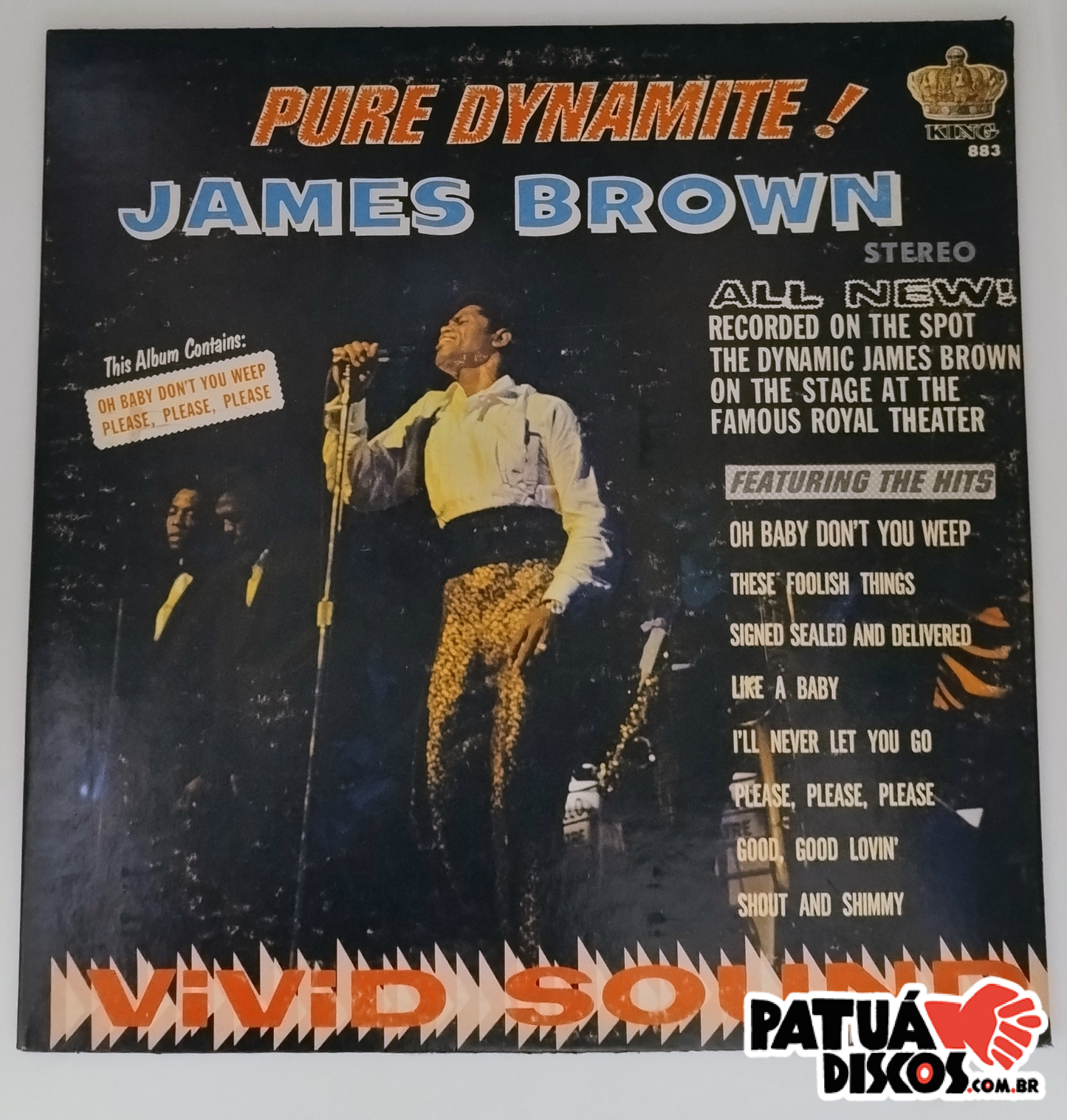 James Brown - Pure Dynamite! (Live At The Royal) - LP