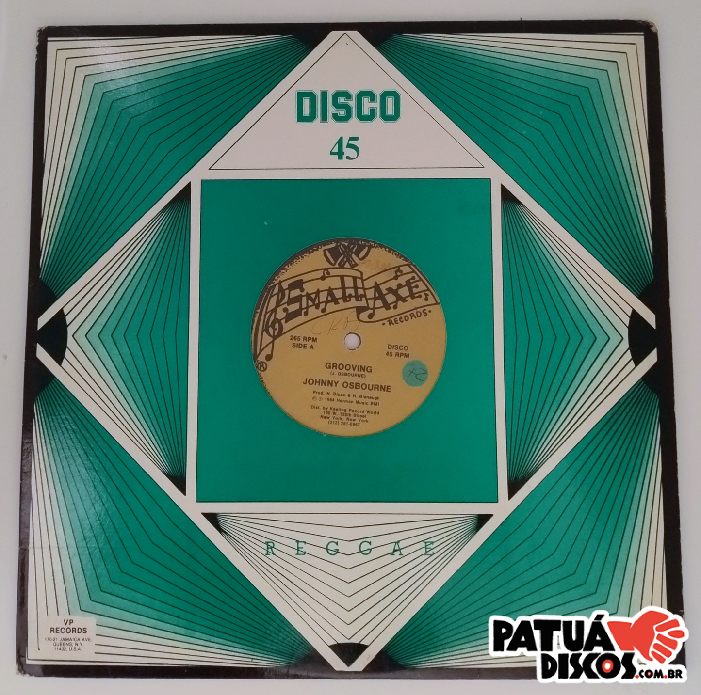 Johnny Osbourne - Grooving - 12"