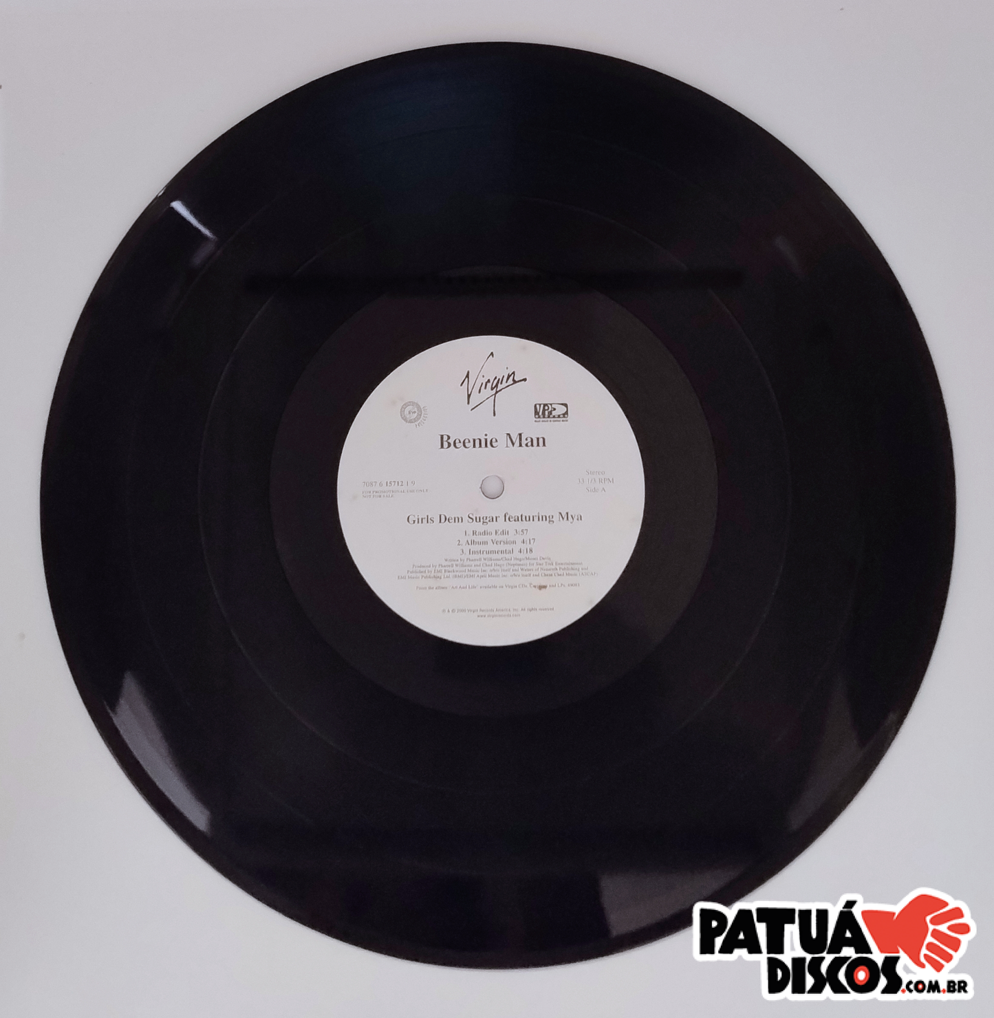 Beenie Man - Girls Dem Sugar - 12"