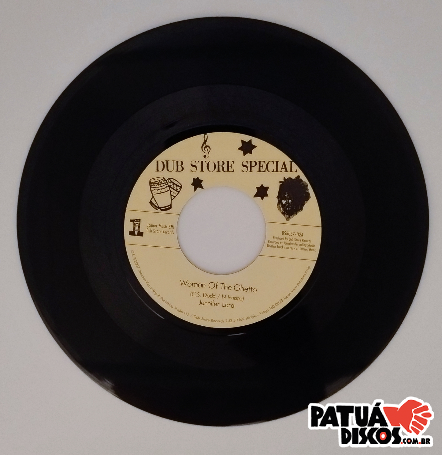 Jennifer Lara / Jackie Mittoo & Sound Dimension - Woman Of The Ghetto / Side Walk Doctor Version - 7"