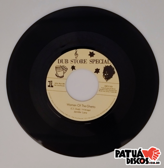 Jennifer Lara / Jackie Mittoo & Sound Dimension - Woman Of The Ghetto / Side Walk Doctor Version - 7"
