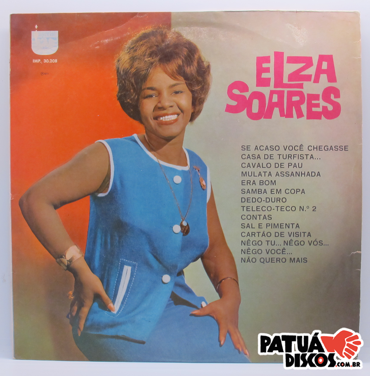 Elza Soares - Se Acaso Você Chegasse - LP