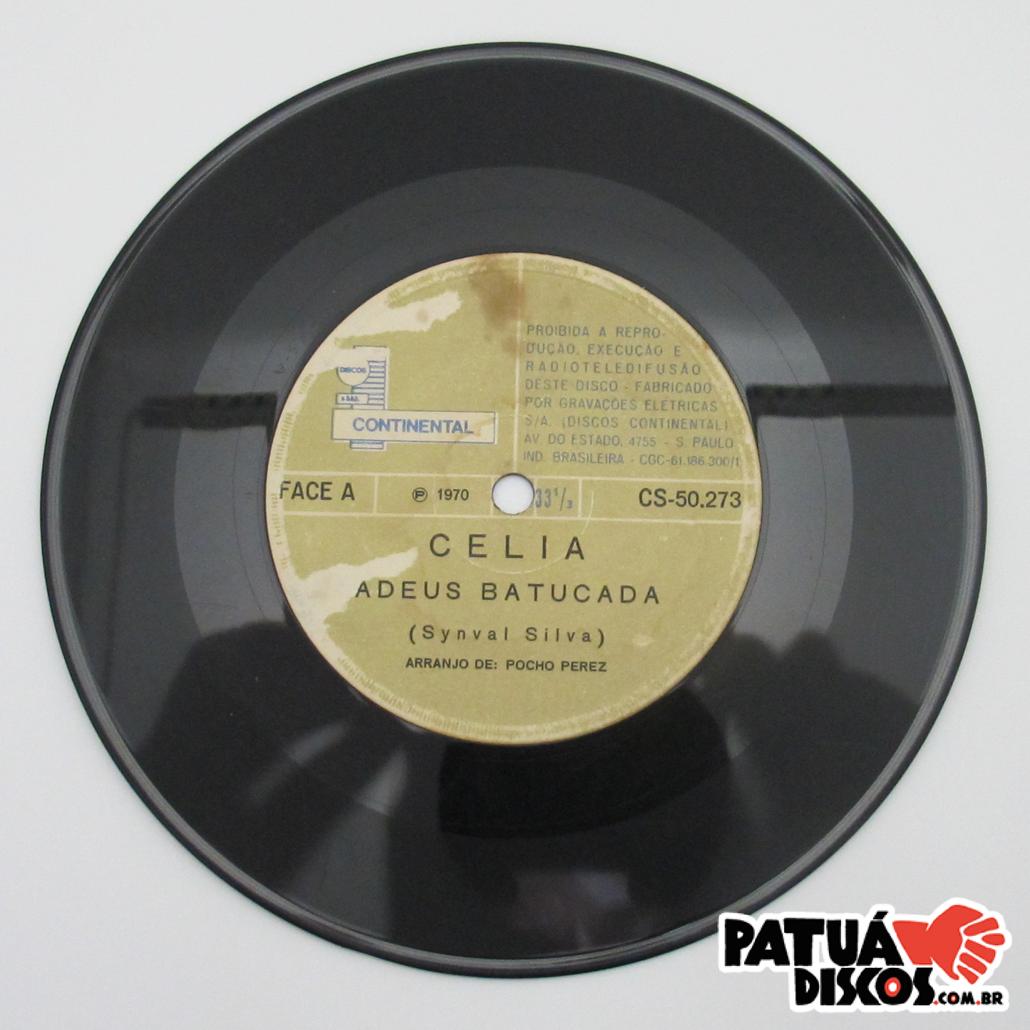 Celia - Adeus Batucada - 7"