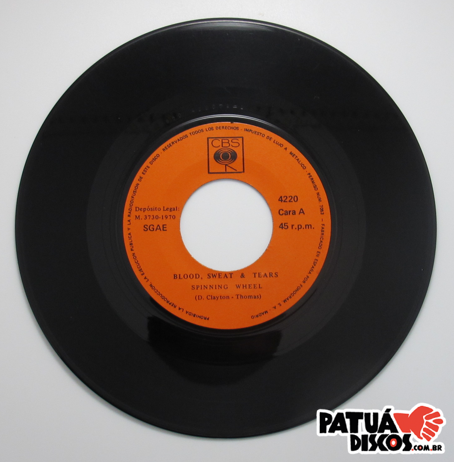 Blood, Sweat & Tears - Spinning Wheel - 7"