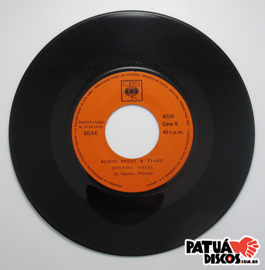 Blood, Sweat & Tears - Spinning Wheel - 7"