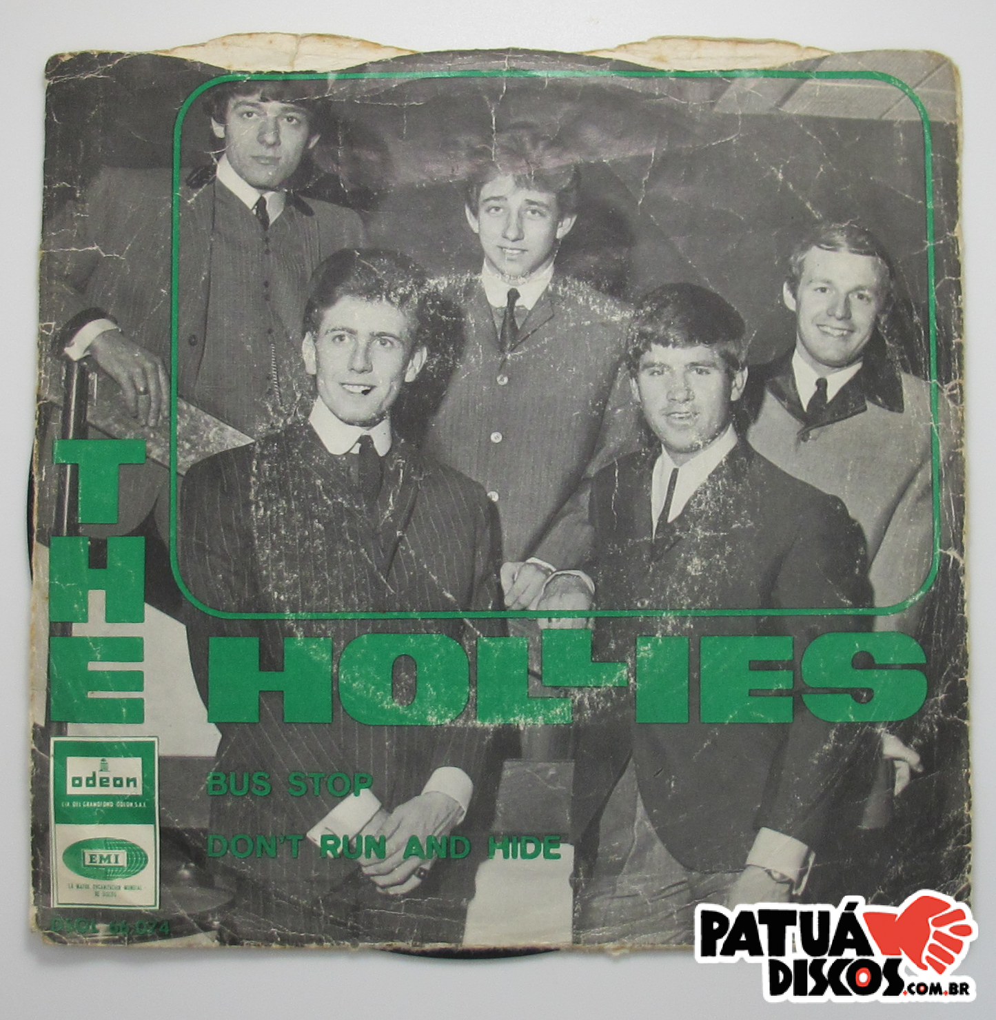 The Hollies - Bus Stop / Don't Run And Hide - 7"