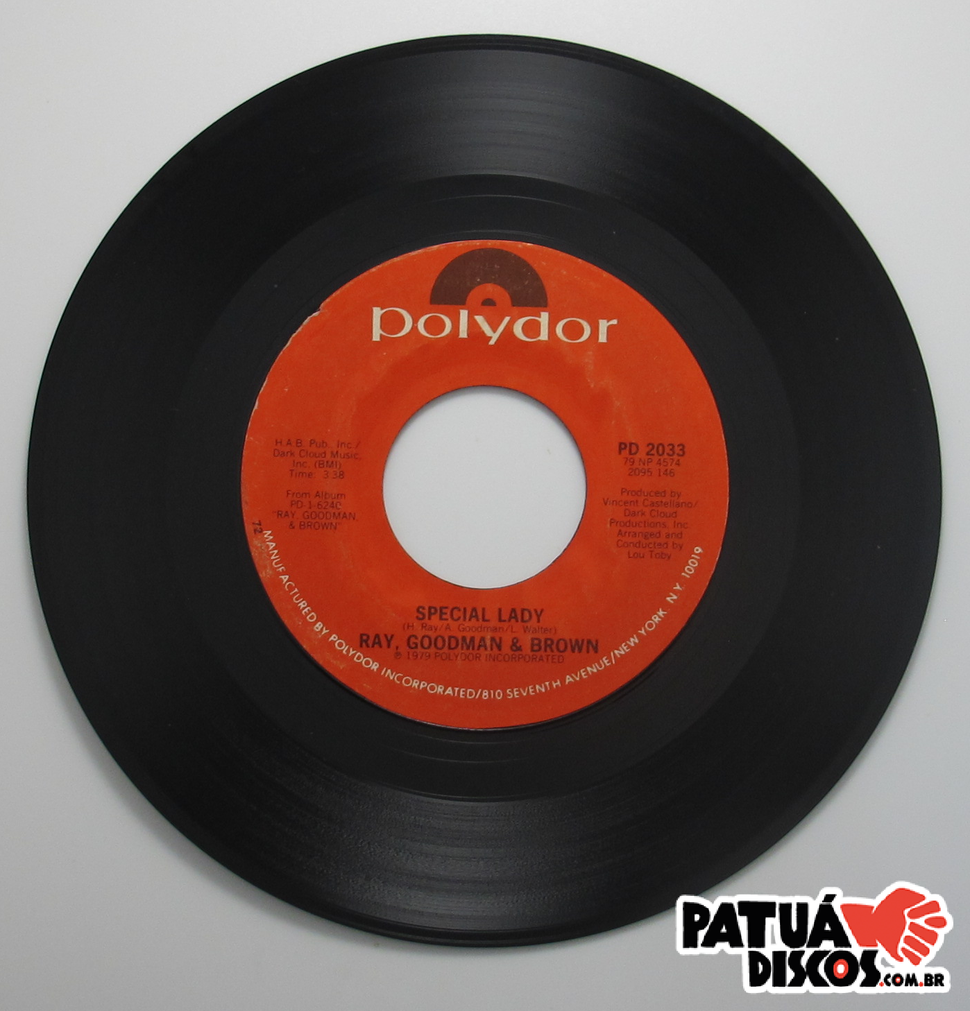 Ray, Goodman & Brown - Special Lady - 7"
