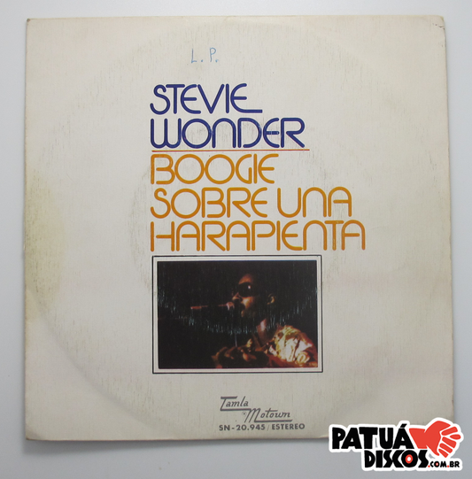 Stevie Wonder - Boogie Sobre Una Harapienta - 7"