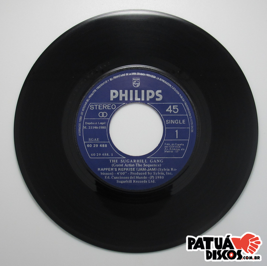 The Suagrhill Gang - Rapper's Reprise (Jam-Jam) - 7"