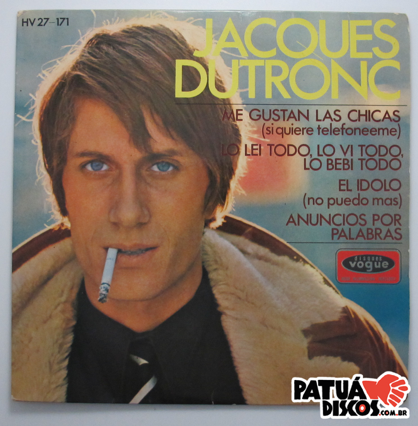 Jacques Dutronc - Me Gustan Las Chicas (Si Quiere Telefoneeme) - 7"