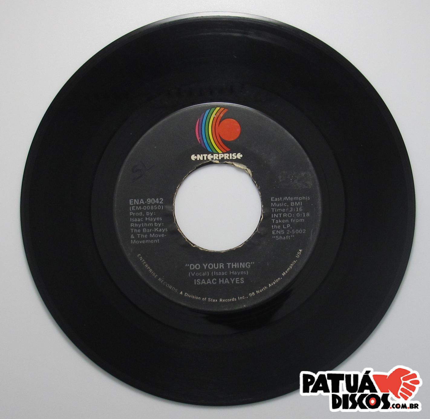 Isaac Hayes - Do Your Thing / Ellie's Love Theme - 7"