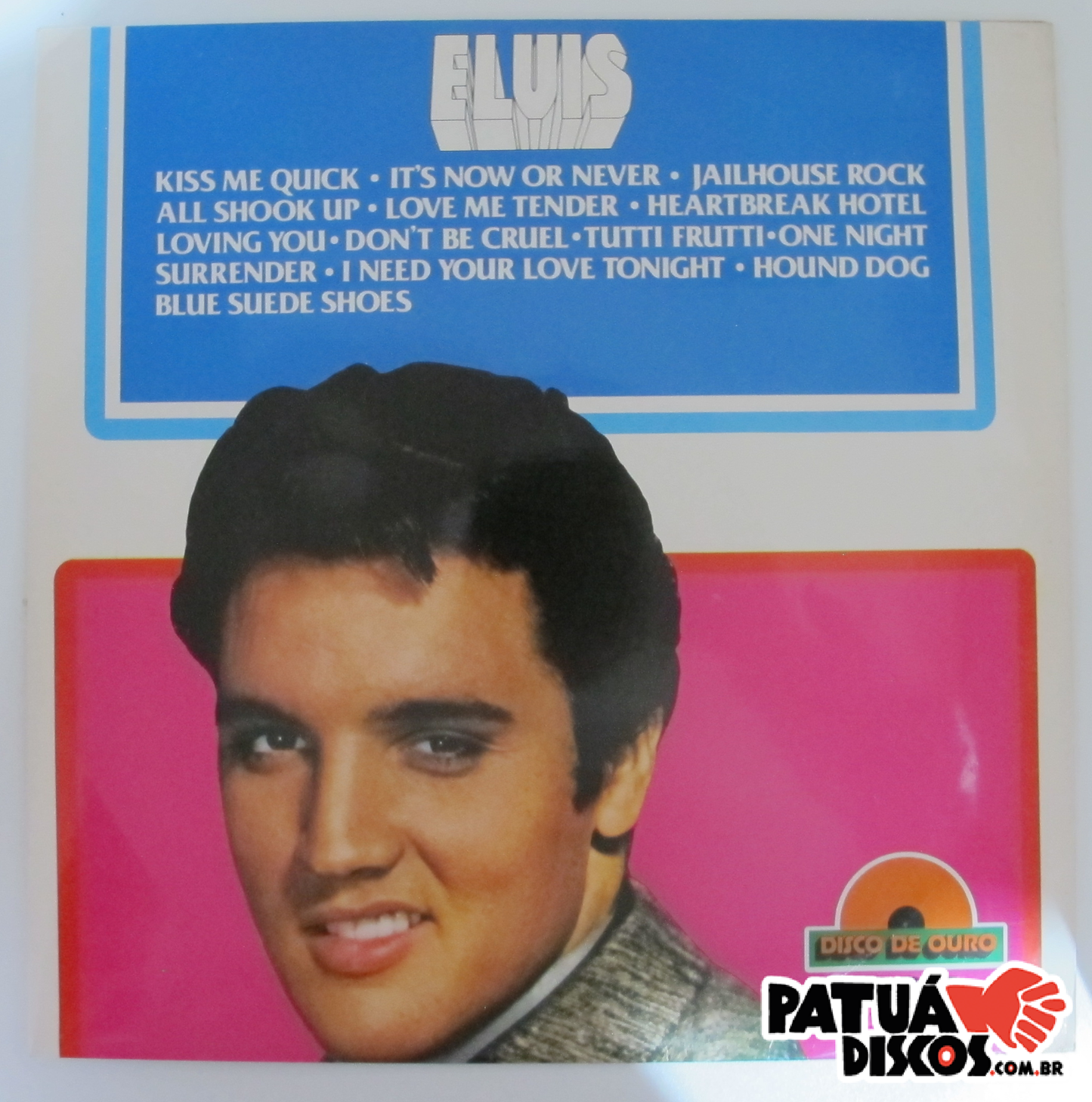 Elvis Presley - Disco De Ouro - LP