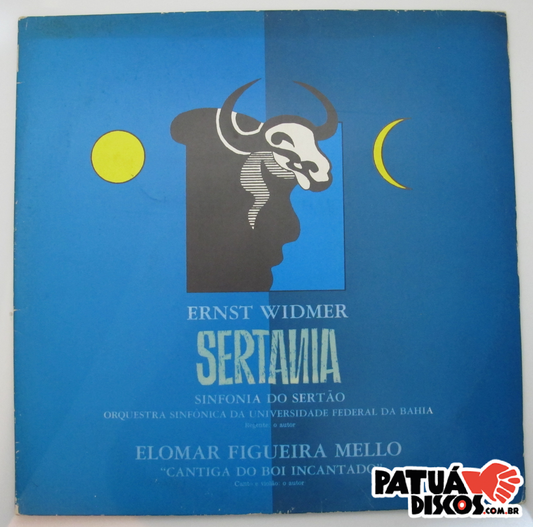 Ernst Widmer, Orquestra Sinfônica Da Universidade Federal Da Bahia, Elomar Figueira Mello - Sertania - LP