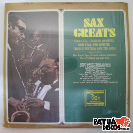 Vários Artistas - Sax Greats - LP