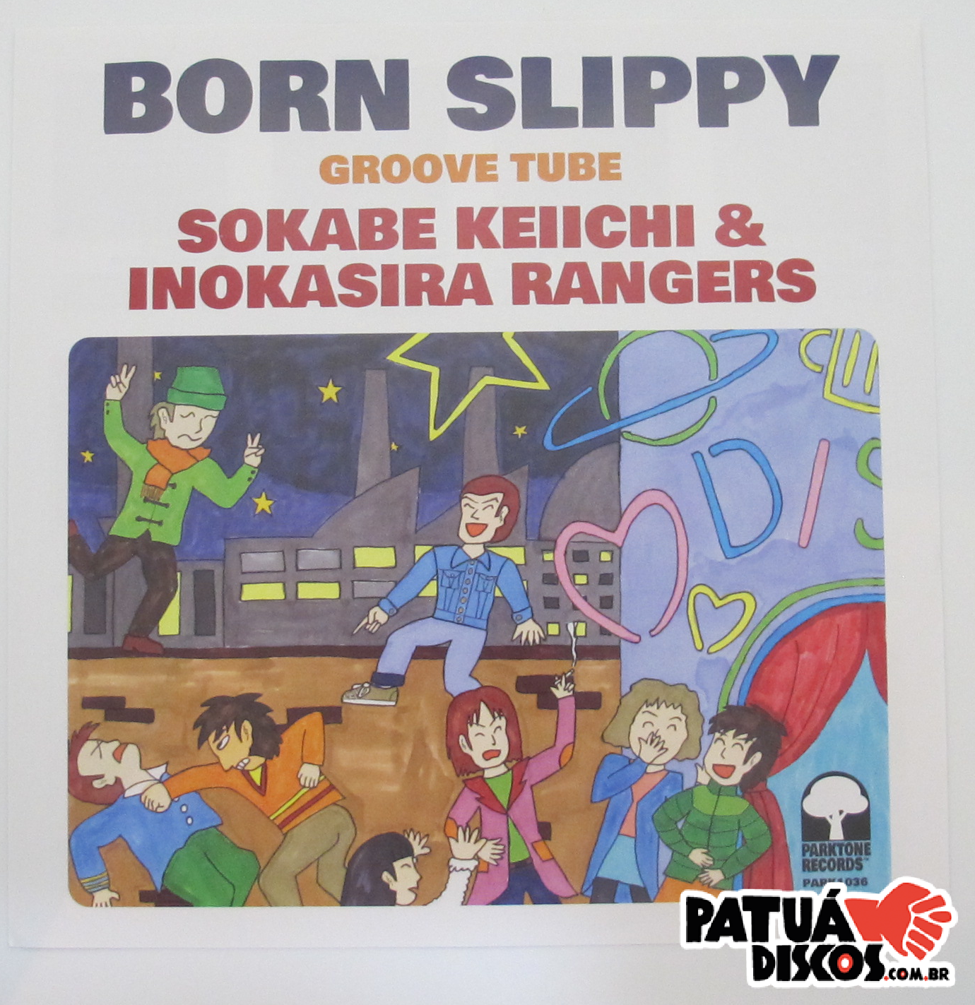Sokabe Keiichi & Inokasira Rangers - Born Slippy / Groove Tube - 7"