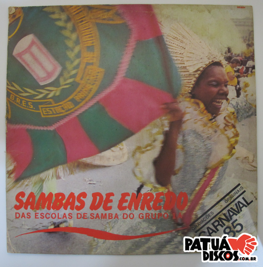 Vários Artistas - Sambas De Enredo Das Escolas De Samba Do Grupo 1A - Carnaval 85 - LP