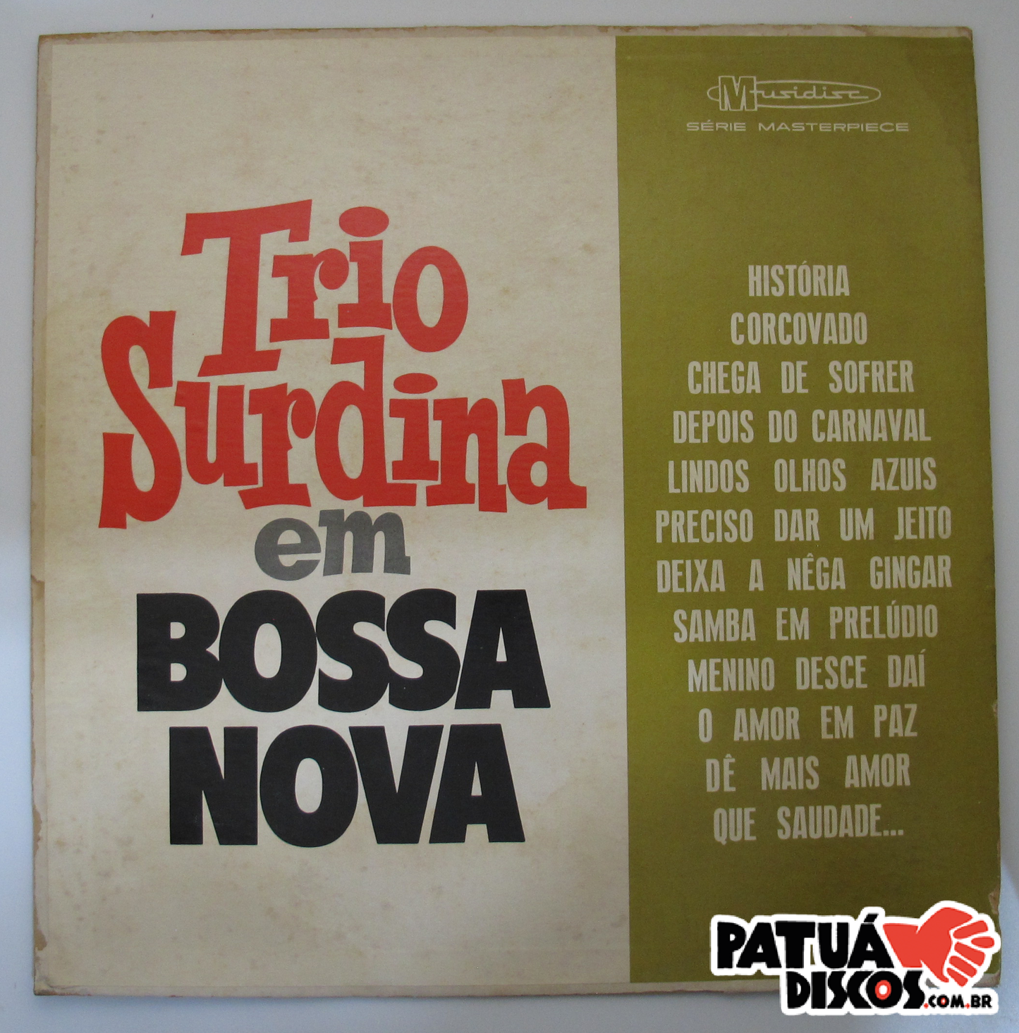 Trio Surdina - Trio Surdina Em Bossa - LP
