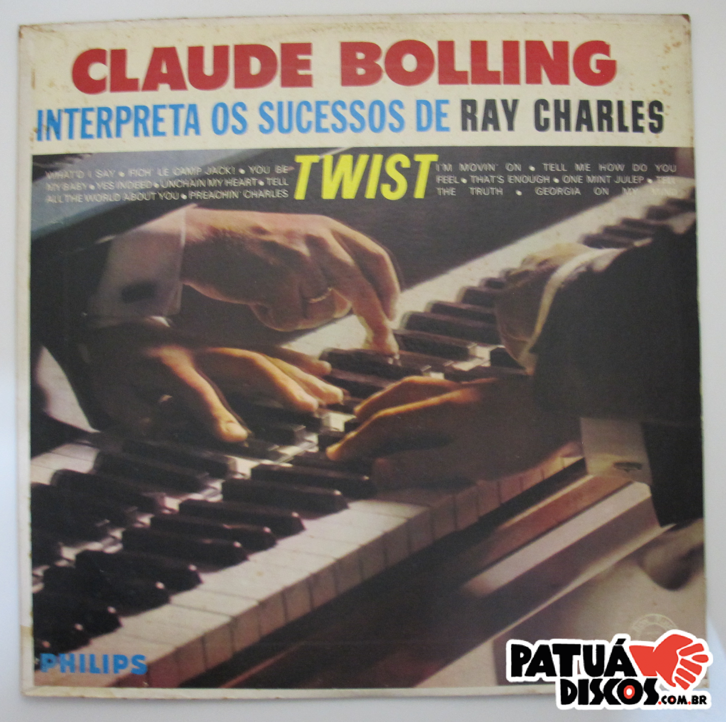 Claude Bolling - Interpreta Os Sucessos De Ray Charles - LP