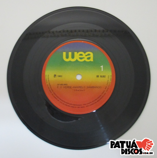 Zelão - É O Verde-Amarelo Sambando - 7"