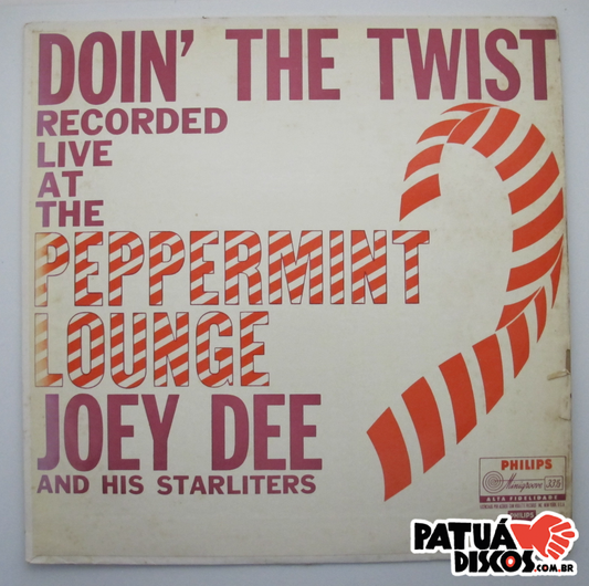 Joey Dee And His Starliters - Doin' The Twist At The Peppermint Lounge - 12"