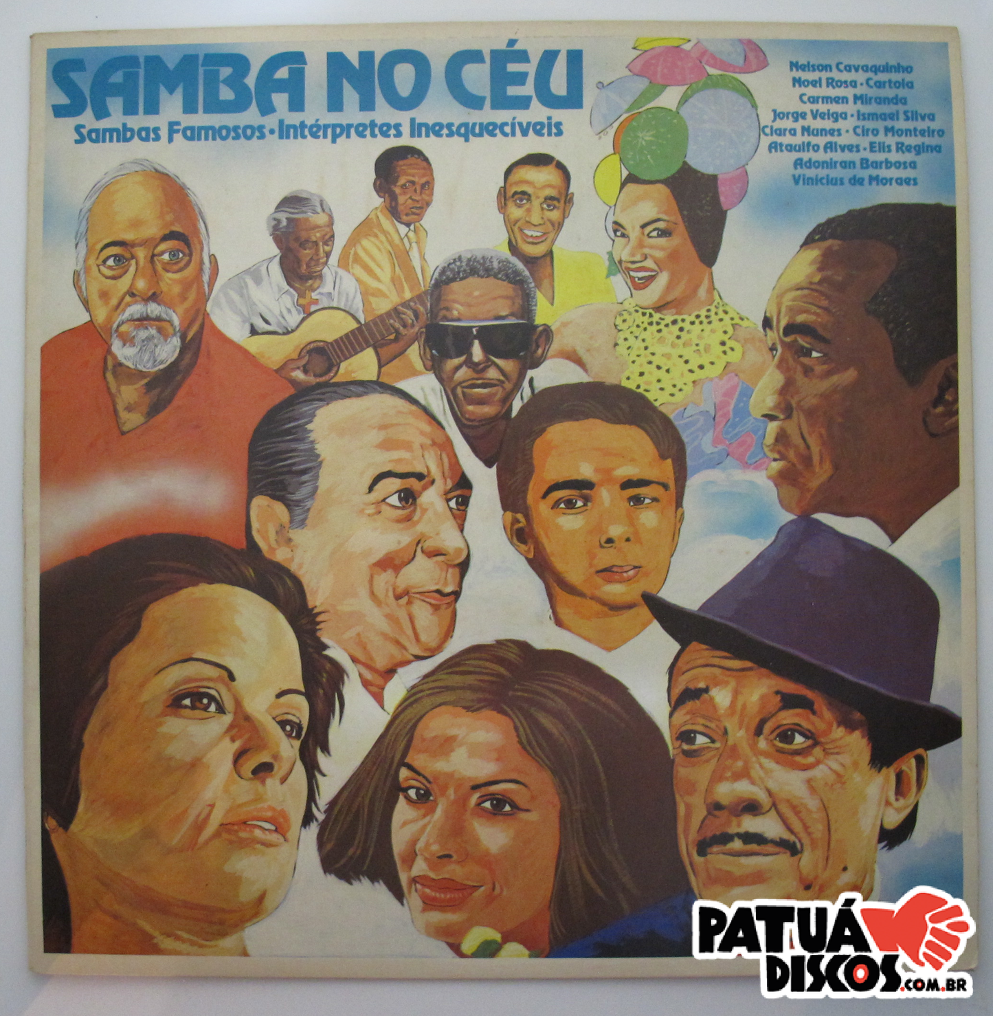 Vários Artistas - Samba No Céu - Sambas Famosos, Intérpretes Inesquecíveis - LP