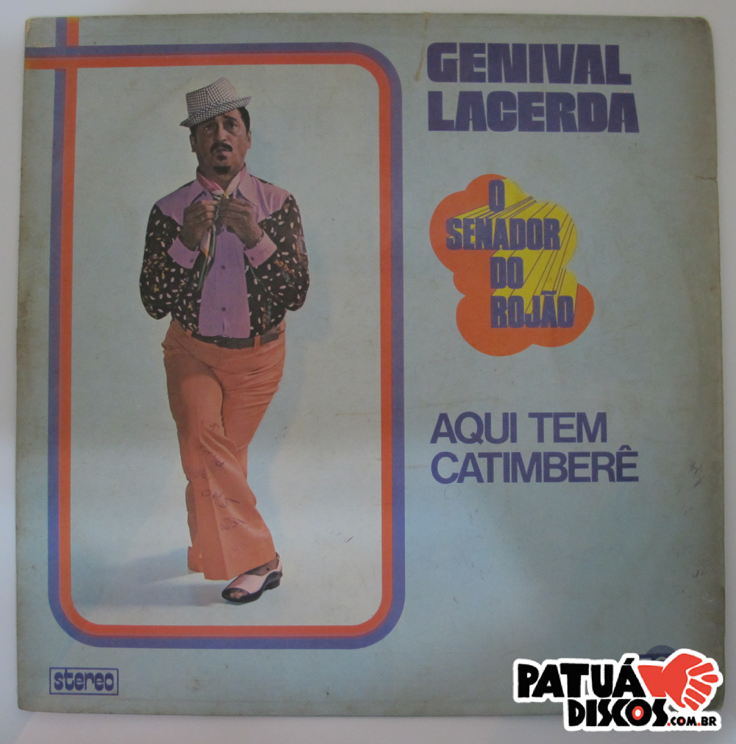 Genival Lacerda "O Senador Do Rojão" - Aqui Tem Catimberê - LP