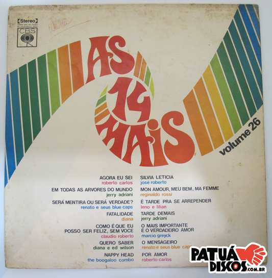 Vários Artistas - As 14 Mais Volume 26 - LP