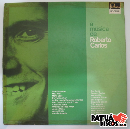Vários Artistas - A Música De Roberto Carlos - LP