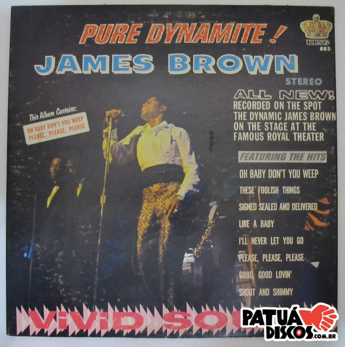 James Brown - Pure Dynamite! (Live At The Royal) - LP