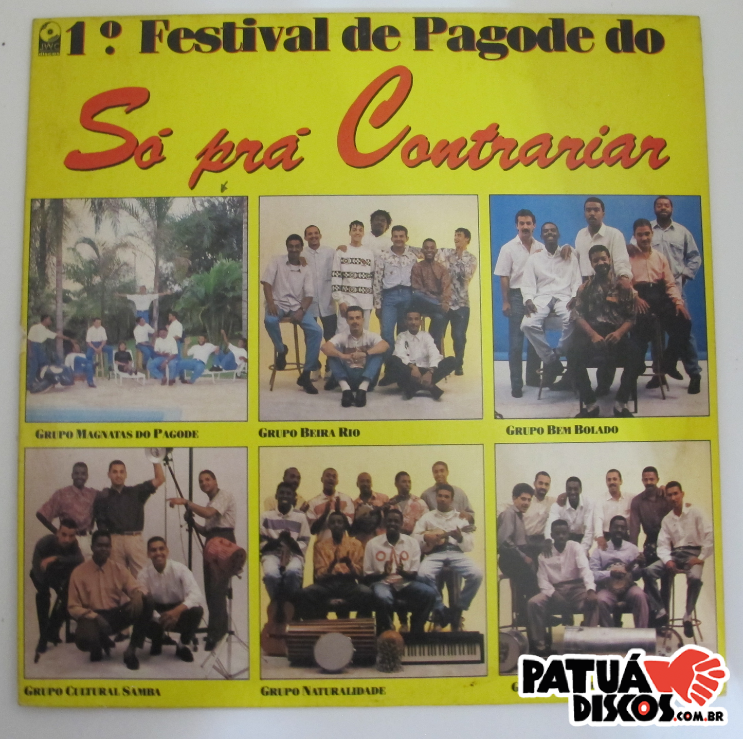 Vários Artistas - Só Pra Contrariar - 1 Festival De Pagode - LP