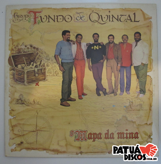 Grupo Fundo De Quintal - O Mapa Da Mina - LP
