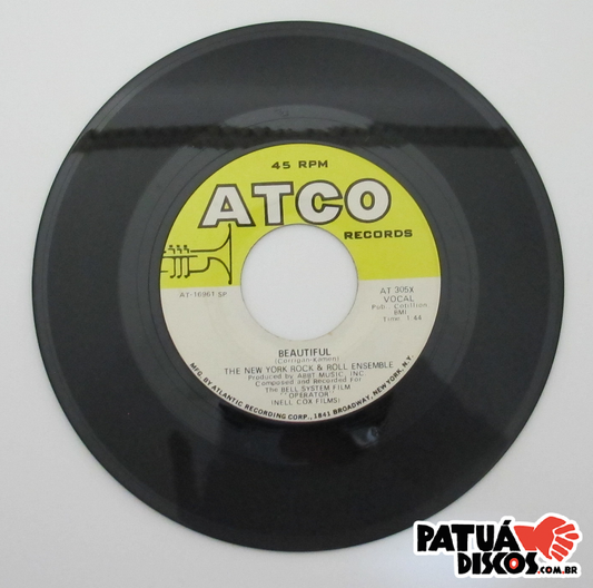 The New York Rock & Roll Ensemble - Beautiful / Beautiful Too - 7"