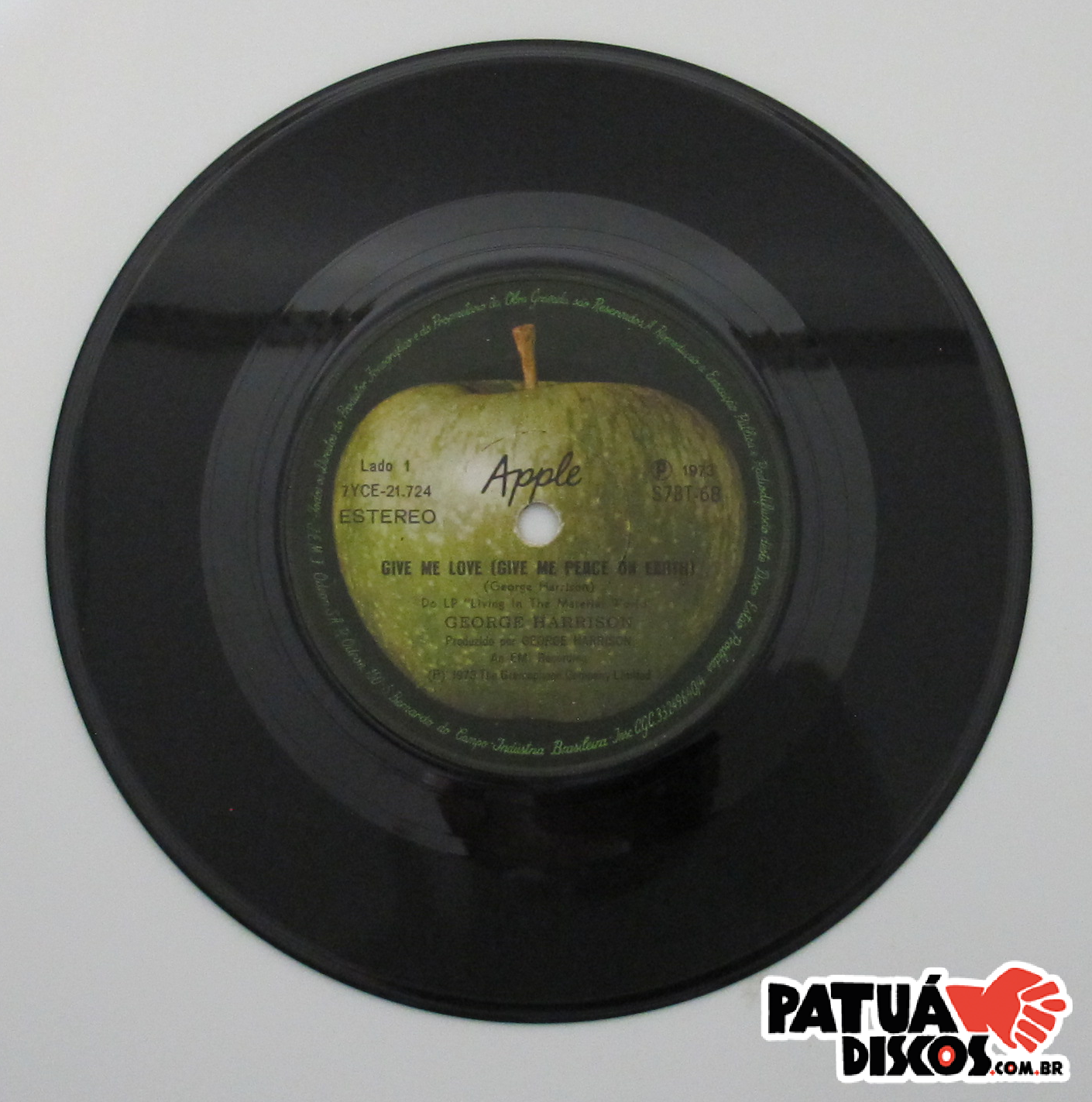 George Harrison - Give Me Love (Give Me Peace On Earth) - 7"