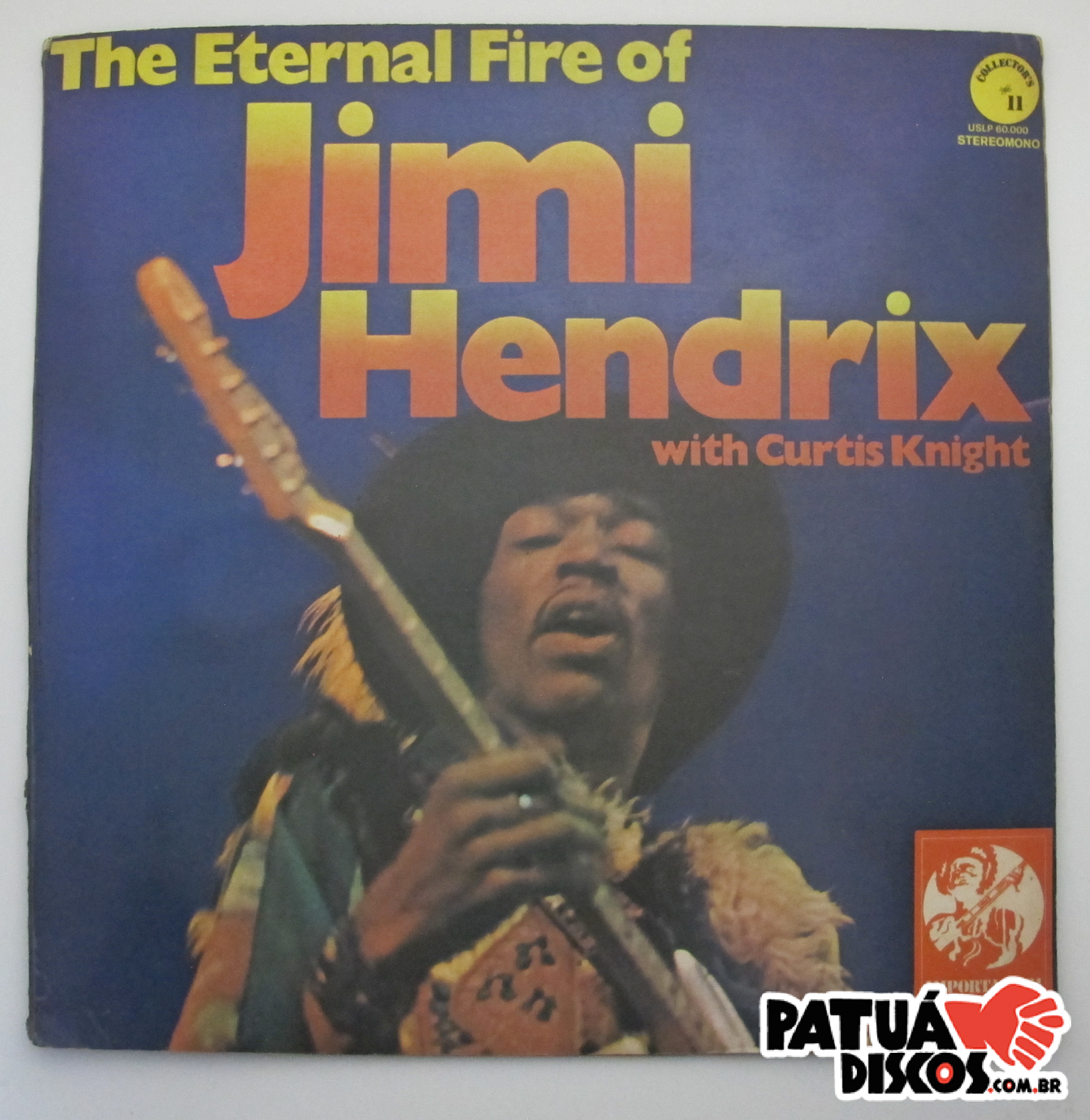 Jimi Hendrix With Curtis Knight - The Eternal Fire Of Jimi Hendrix - LP