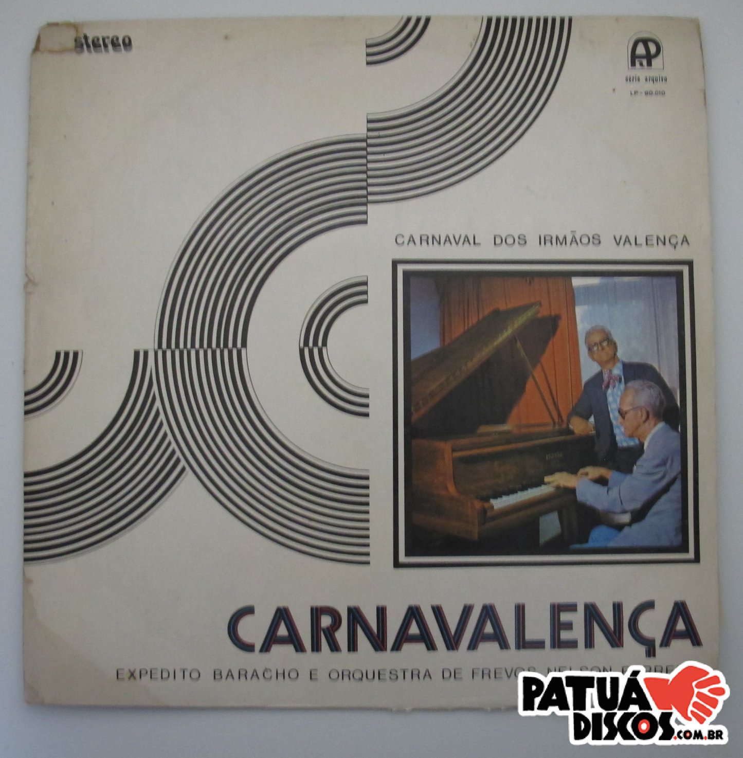 Expedito Baracho, Orquestra De Frevos de Nelson Ferreira - Carnavalença - Carnaval Dos Irmãos Valença - LP