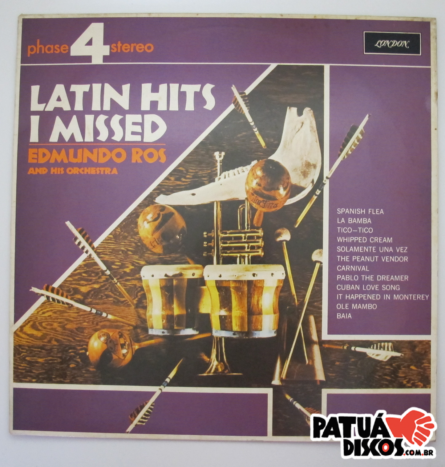 Edmundo Ros And His Orchestra - Latin Hits I Missed - LP