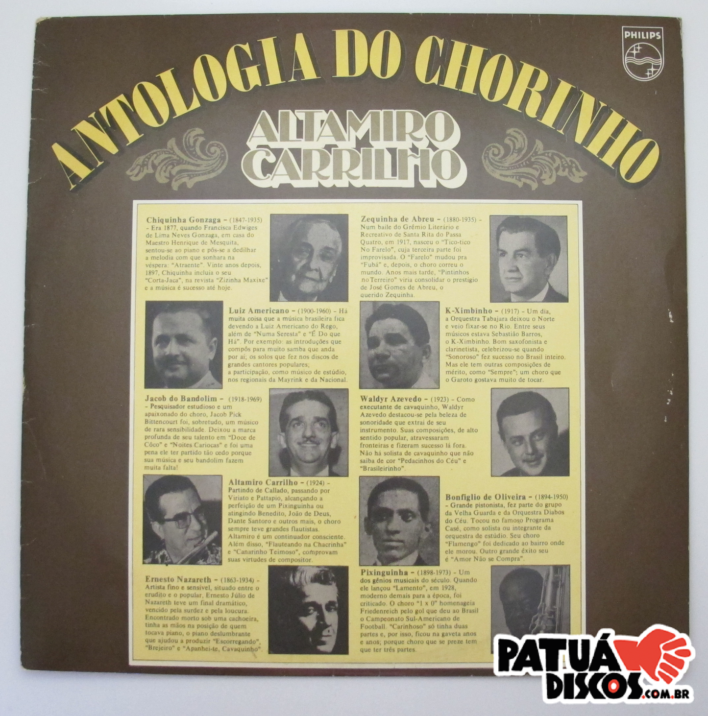 Altamiro Carrilho - Antologia Do Chorinho - LP