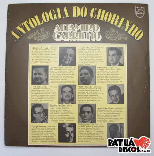 Altamiro Carrilho - Antologia Do Chorinho - LP