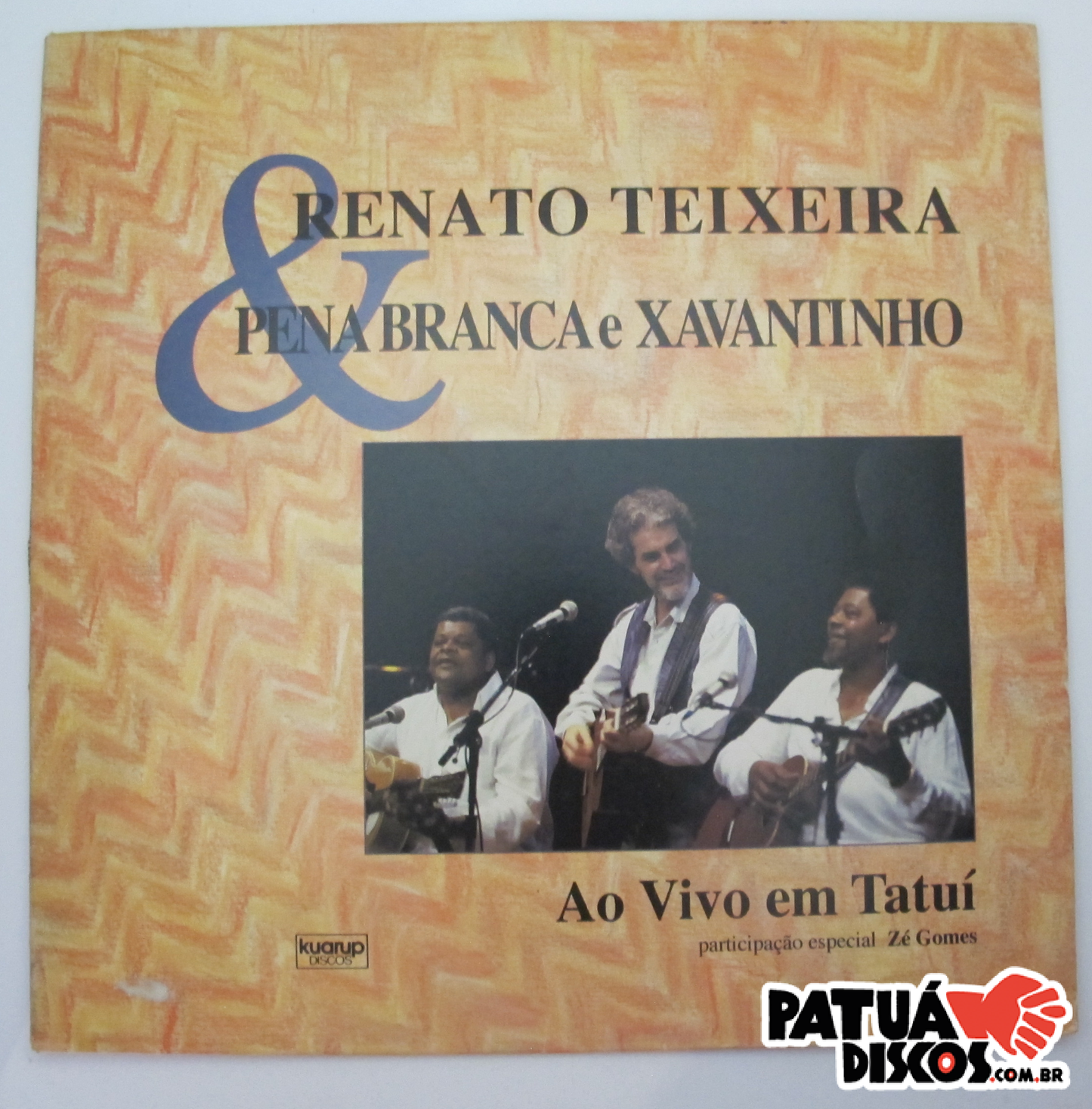 Renato Teixeira & Pena Branca E Xavantinho - Ao Vivo Em Tatuí - LP