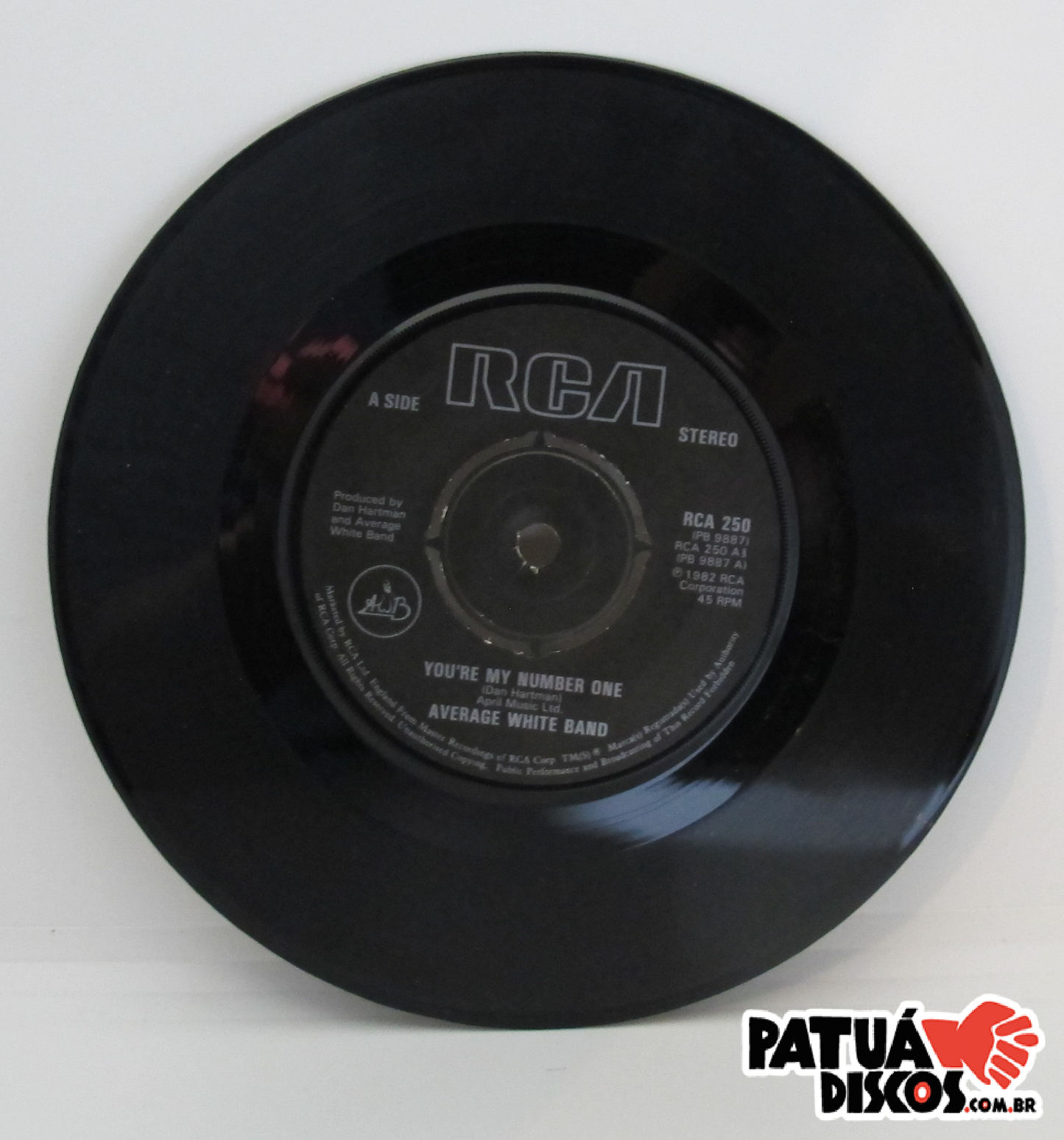 Average White Band - You're My Number One - 7"