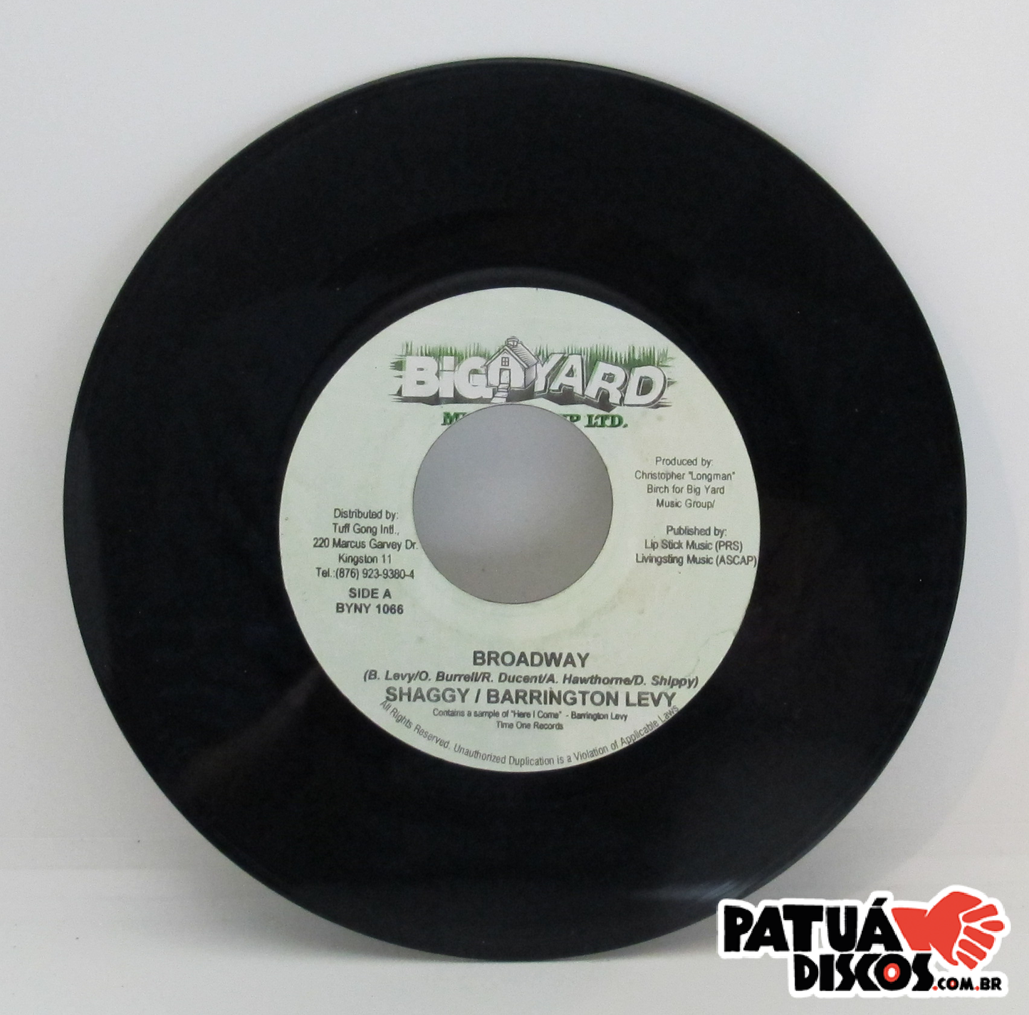 Shaggy / Barrington Levy - Broadway - 7"